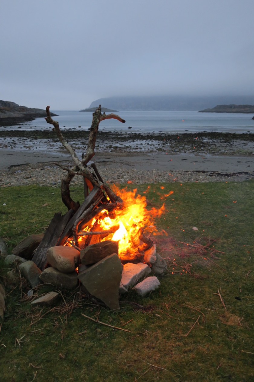 The campfire