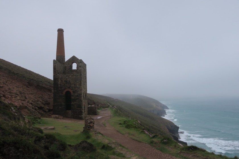 Mine shaft in the mist