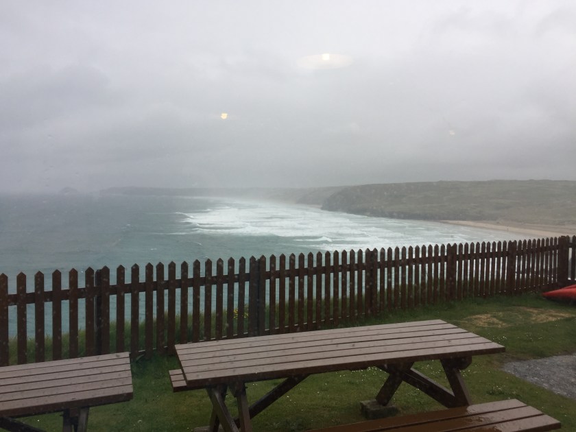 View from Perranporth YHA 