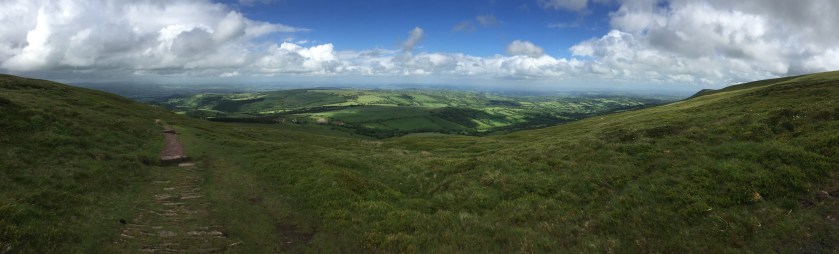 View from Hatterrall Ridge